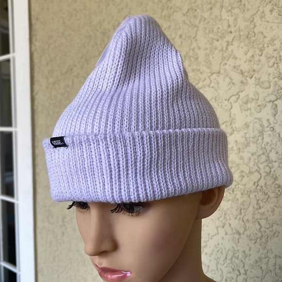 VANS CORE BASIC LIGHT LILAC LAVANDER FOG BEANIE - Picture 14 of 16
